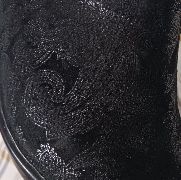 NAOT Eden Dream Lace Paisley Nubuck Mule Clog 38 - Picture 6 of 14